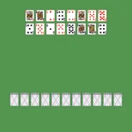 Пасьянс «Желание». Цель расклада — перенести все карты в базовые стопки. На поле карты раскладываются по убыванию независимо от масти. Подходящую открытую карту можно переместить двойным щелчком или перетаскиванием.